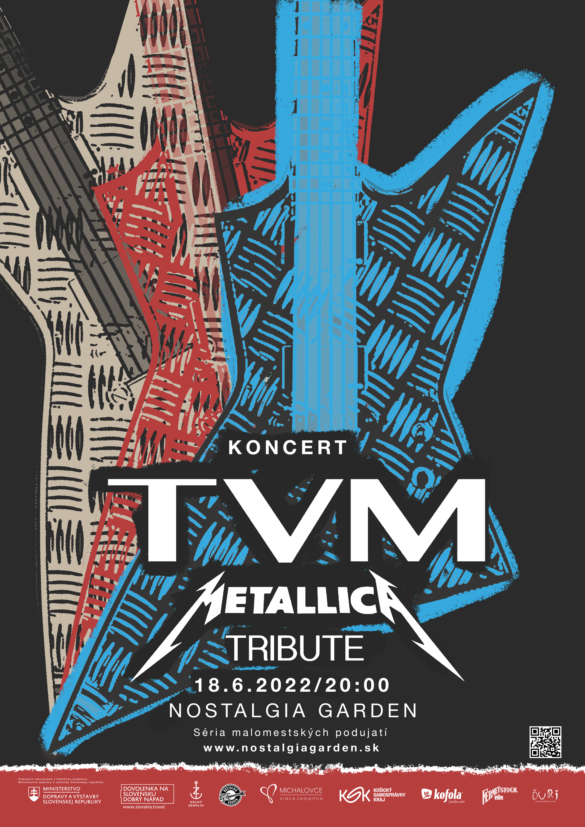 Plagát pre TVM Metallica Tribute